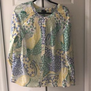 Talbots Blouse Size Large Excellent Condition